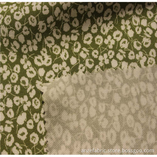 100%rayon twill printed fabric by lead fabric clothing